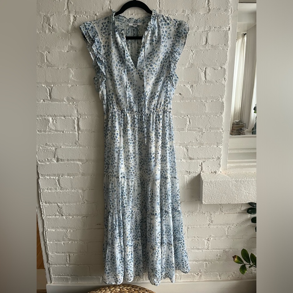 BB Dakota by Steve Madden l Floral Sleeveless Printed Chiffon Dress